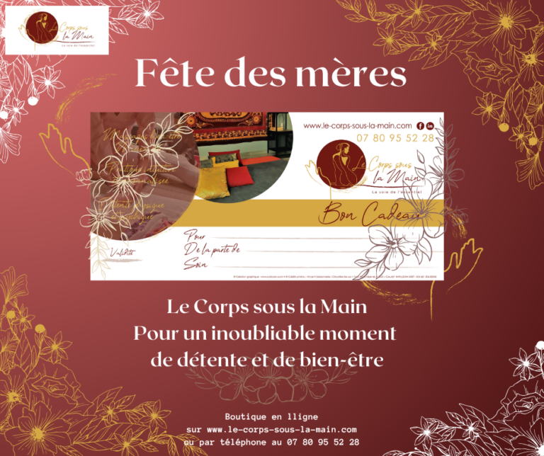 Bon cadeau Le Corps sous la Main
